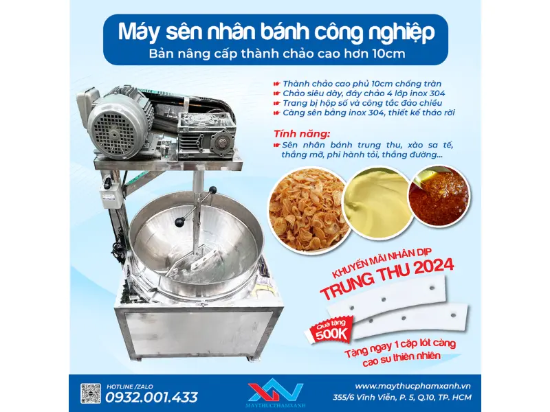 chảo xào nhân cao cấp công nghiệp