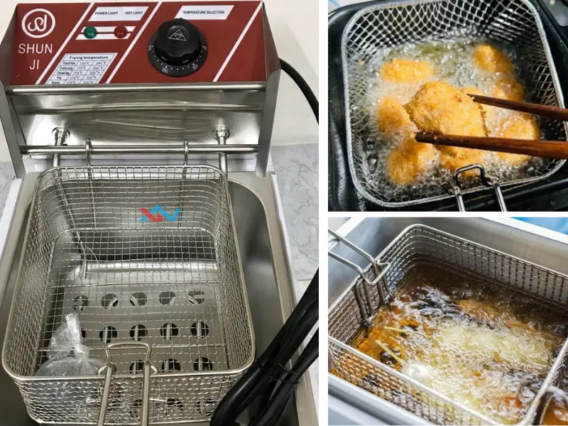 Hướng dẫn sử dụng và bảo quản bếp chiên điện 1 ngăn an toàn, hiệu quả Hướng dẫn sử dụng và bảo quản bếp chiên điện 1 ngăn an toàn, hiệu quả