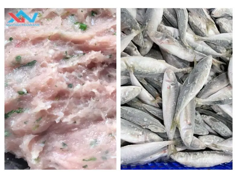 làm chả cá bằng cá đông lạnh