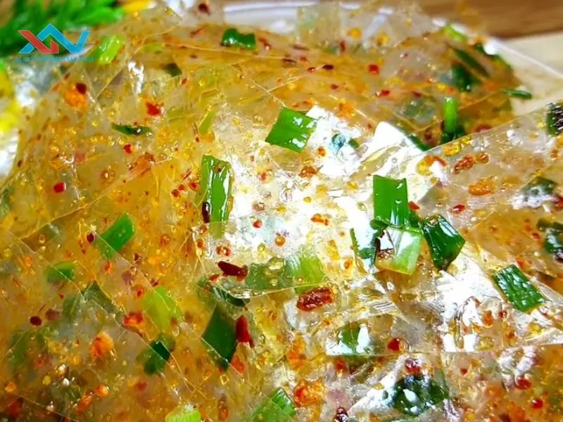 cách làm bánh tráng mỡ hành
