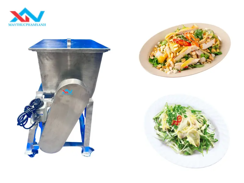  Mua máy trộn thịt nằm ngang uy tín, chất lượng tại Máy Thực Phẩm Xanh