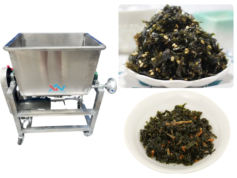 máy trộn rong biển