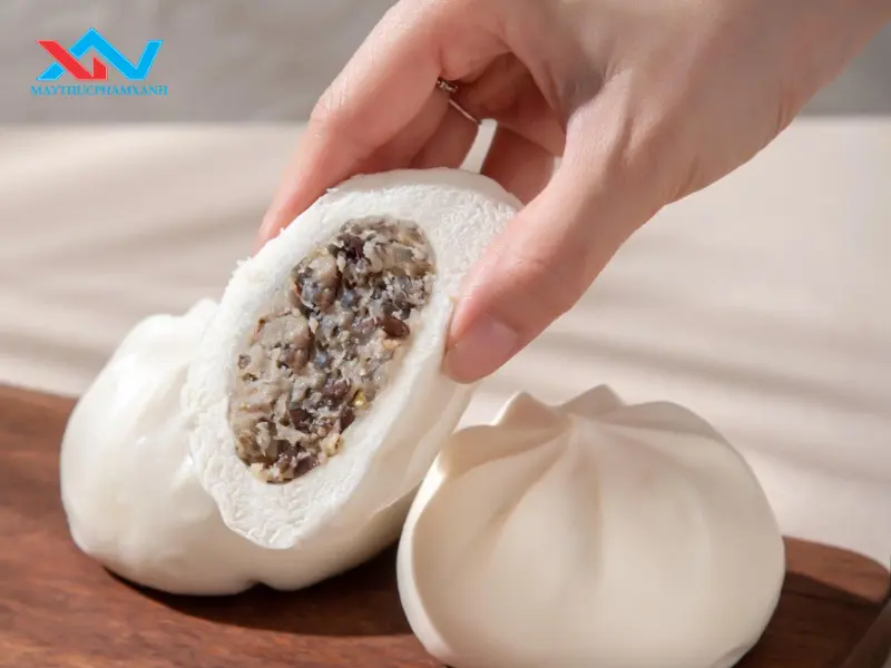 máy trộn thịt làm nhân bánh bao