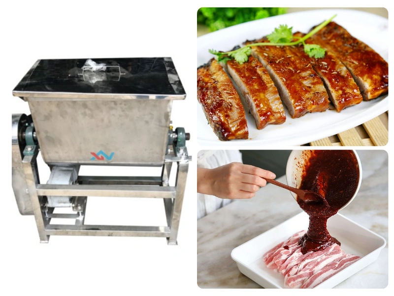 Kỹ thuật trộn sườn bằng máy trộn sườn công nghiệp Máy Thực Phẩm Xanh Kỹ thuật trộn sườn bằng máy trộn sườn công nghiệp Máy Thực Phẩm Xanh