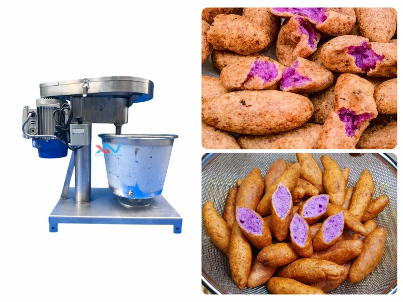 máy trộn bột làm bánh khoai mỡ