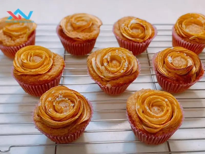 Bánh bông lan/cupcake healthy