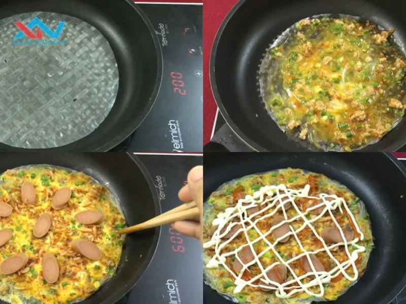 Cách làm bánh tráng nướng phô mai 