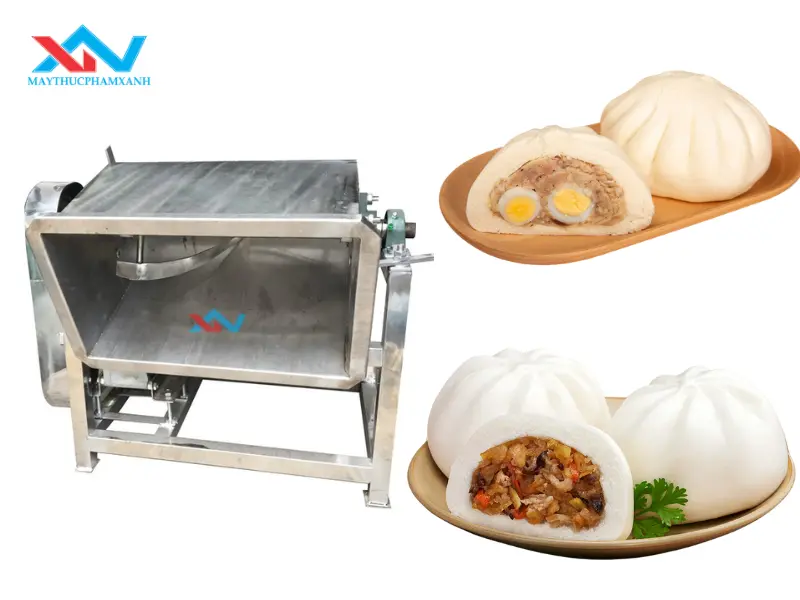 Kiểm tra máy trộn thịt nằm ngang trước khi sử dụng vận hành máy