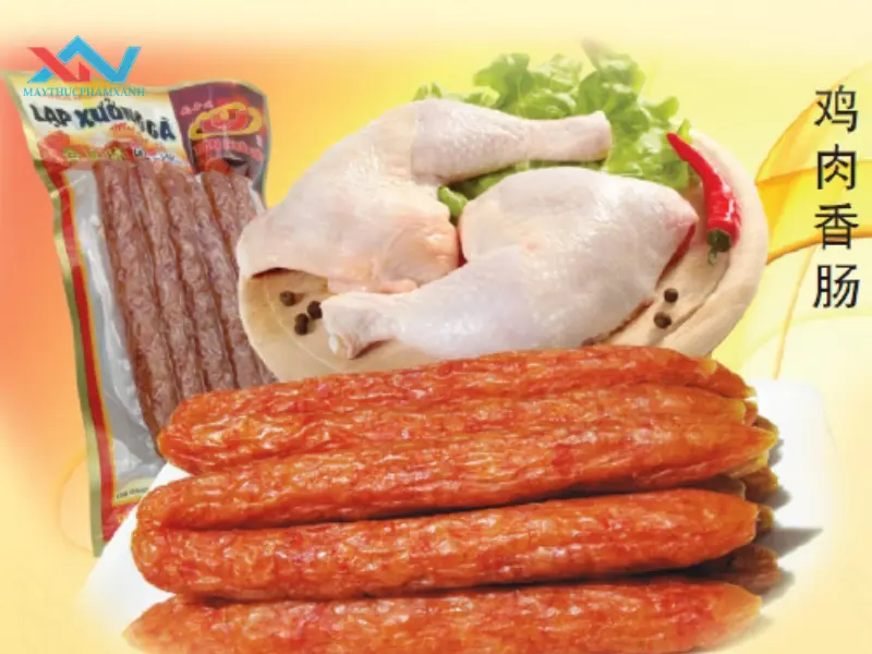 lạp xưởng gà