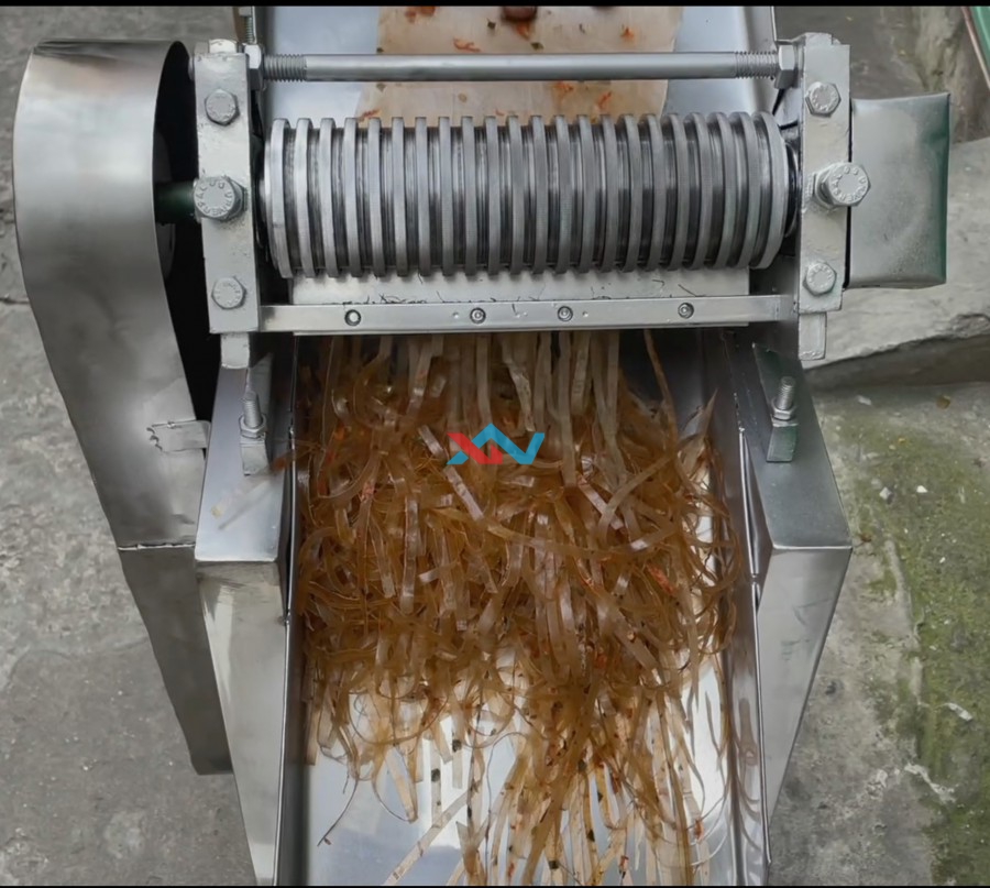 máy cắt bánh tráng sợi dẻo tôm