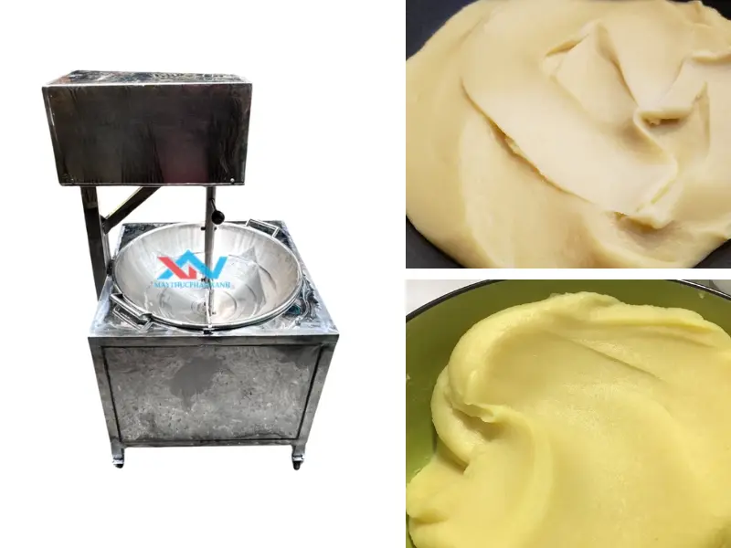 cách sên nhân đậu xanh bánh trung thu