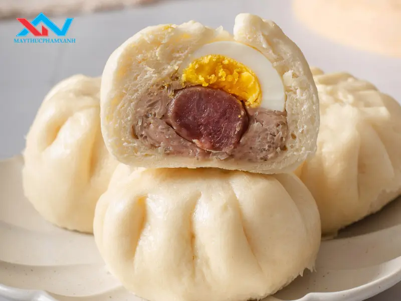 máy trộn thịt làm nhân bánh bao