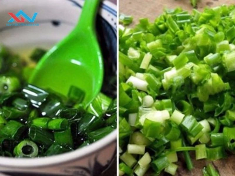 cách làm bánh tráng mỡ hành