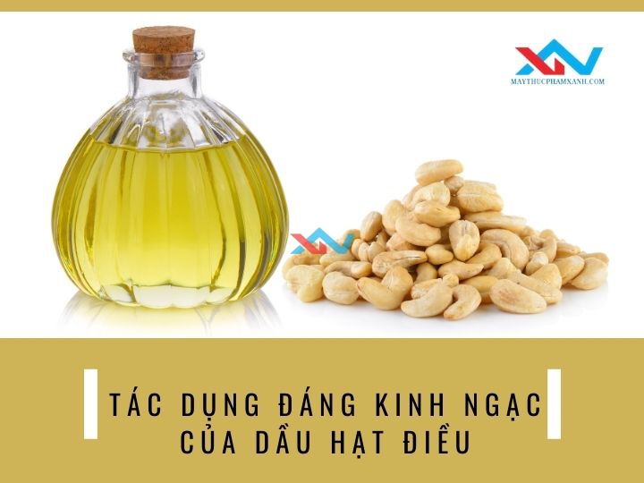 Những tác dụng đáng kinh ngạc của dầu hạt điều mà bạn nên biết?