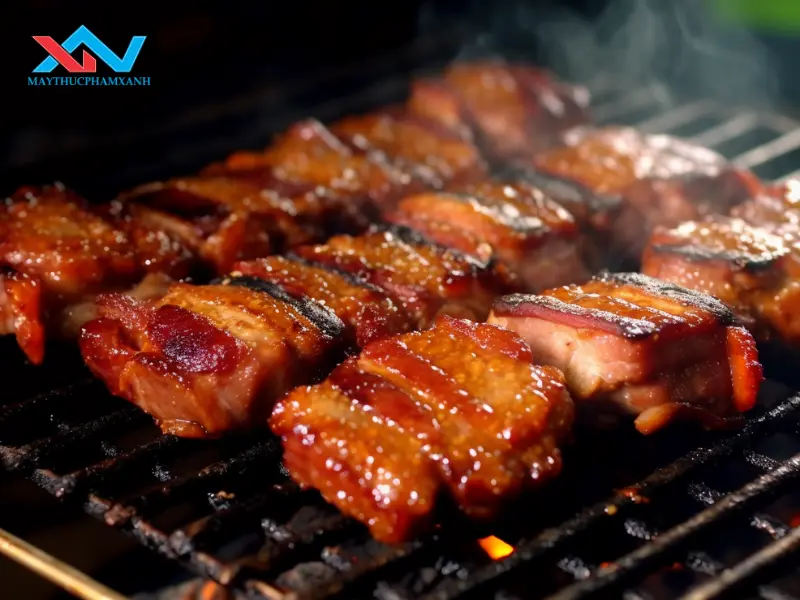 máy trộn làm thịt nướng