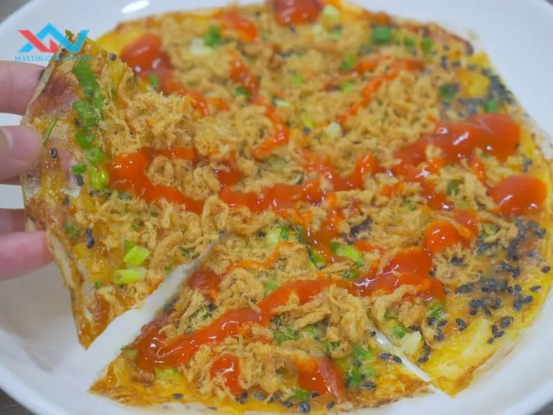 Mẹo cách làm bánh tráng trộn chà bông giòn lâu