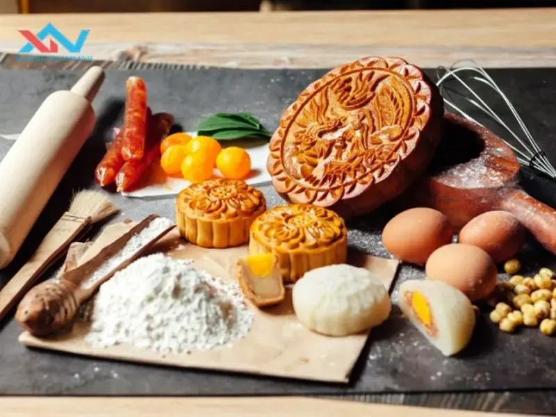 dây chuyền làm bánh trung thu