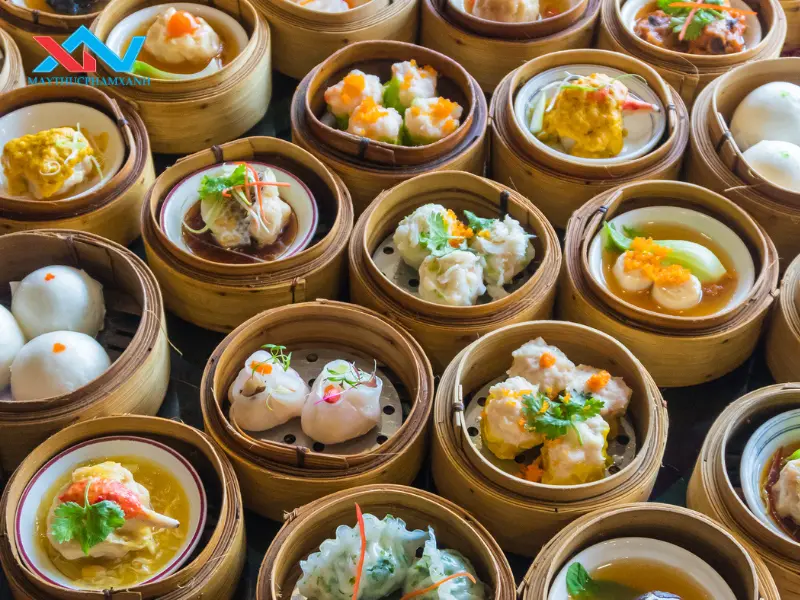 máy trộn thịt làm dimsum