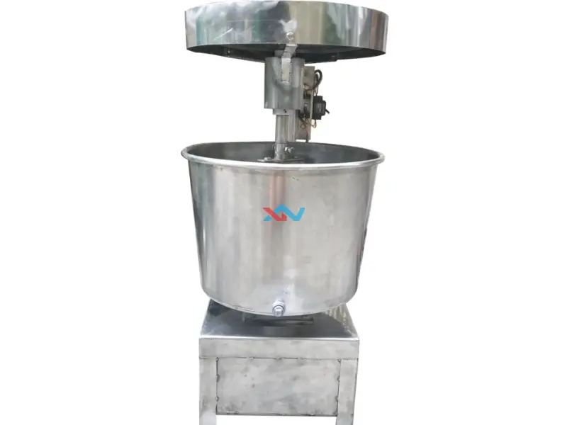 Sử dụng máy trộn bột làm bánh bao