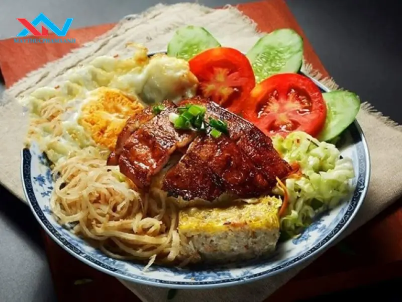 máy trộn thịt bán cơm tấm