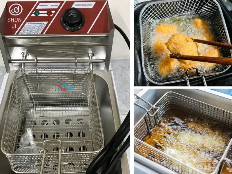 bếp chiên điện bếp chiên điện