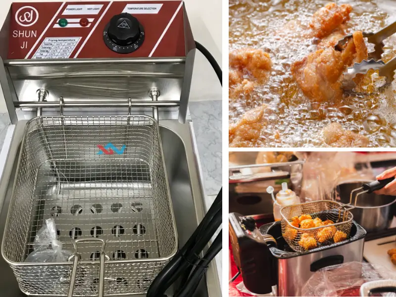 bếp chiên điện bếp chiên điện