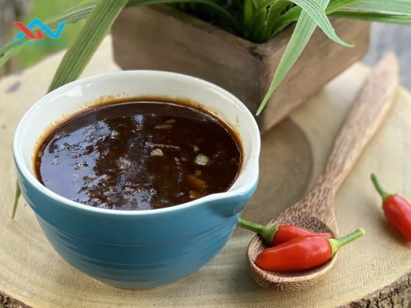 Cách làm nước sốt bò bánh tráng trộn 
