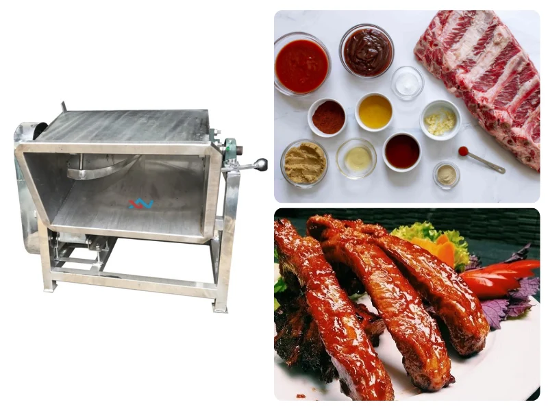 ướp sườn nướng kiểu mỹ