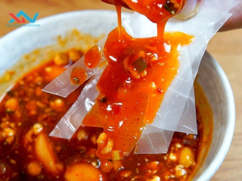 cách làm nước sốt bánh tráng trộn
