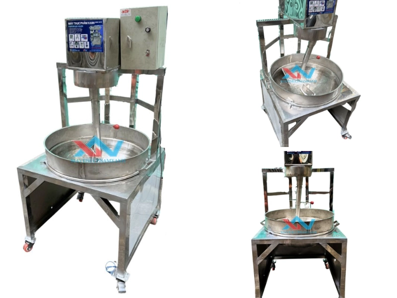 Máy Thực Phẩm Xanh – Đối tác tin cậy cung cấp máy xào giò thủ (Chảo xào nhân lệch tâm) chất lượng cao