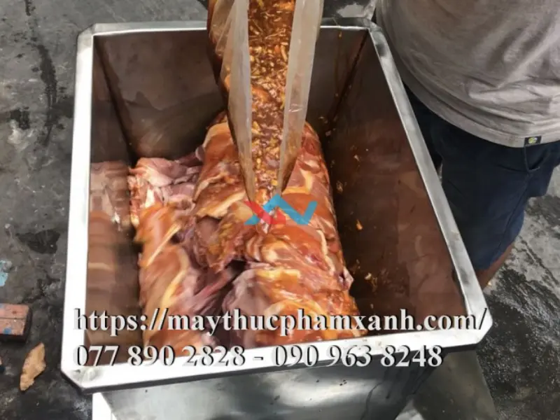 Máy Thực Phẩm Xanh - Đơn vị cung cấp máy trộn thịt giá tốt