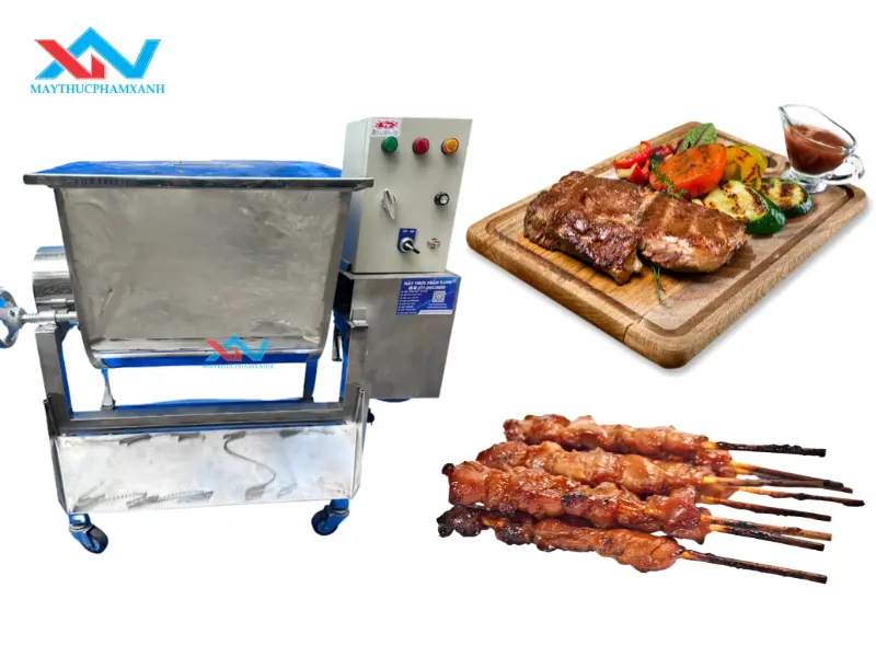 máy trộn làm thịt nướng
