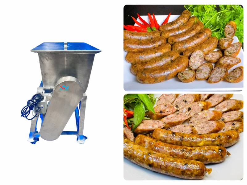 Máy trộn thịt làm dồi sụn