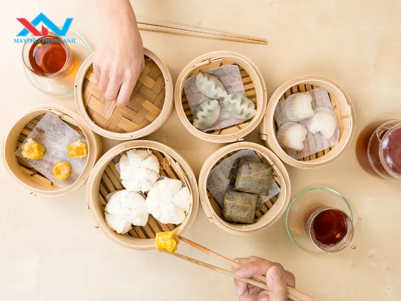 máy trộn thịt làm dimsum