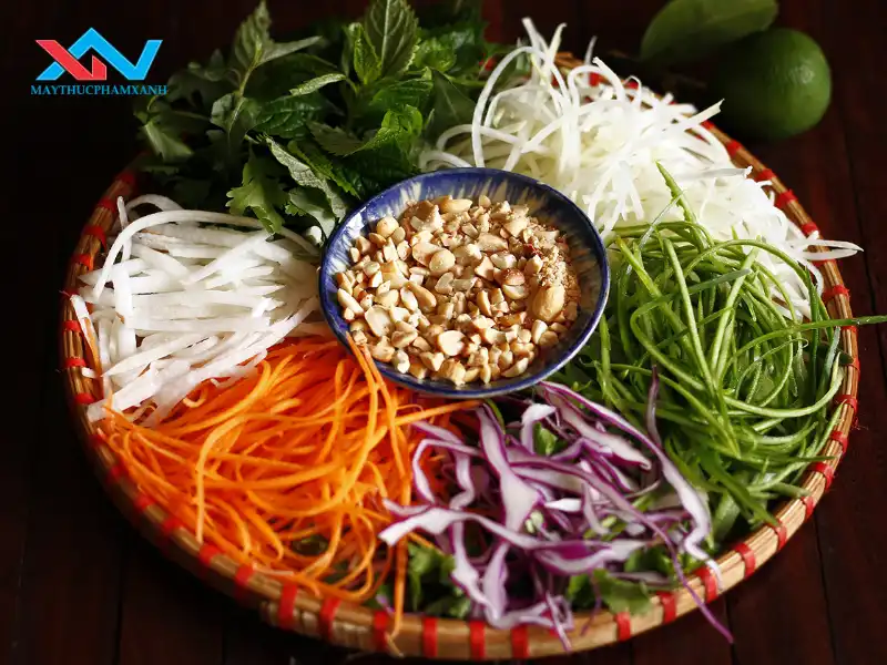 công thức trộn thịt gà ngon