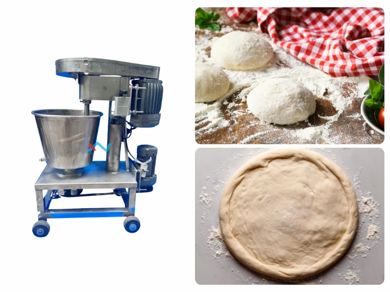 máy trộn bột pizza