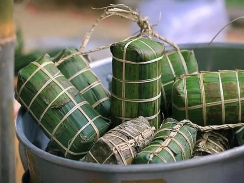  Luộc bánh và xử lý sau khi chín