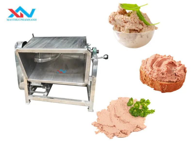 Chọn máy trộn thịt làm pate nằm ngang phù hợp