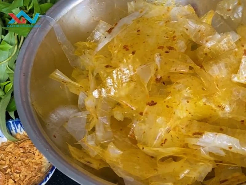 cách làm sa tế trộn bánh tráng