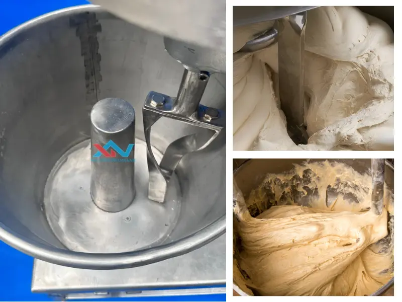 máy trộn bột bị nóng phải làm sao