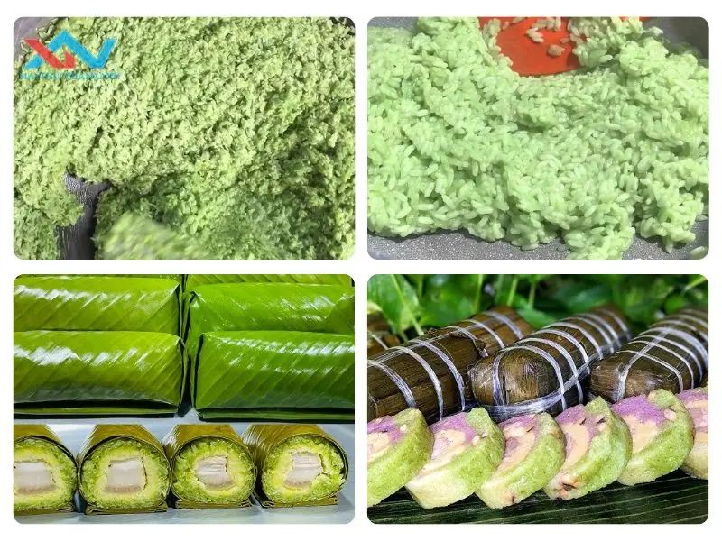 Những lưu ý quan trọng khi xào nếp gói bánh tét