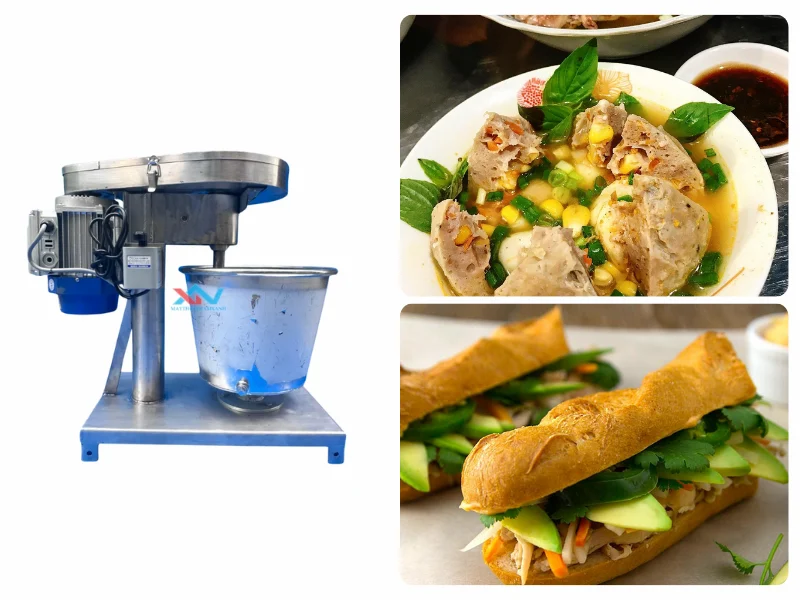 Điểm khác biệt khi mua máy trộn bột tại khu vực Quận 8 từ Máy Thực Phẩm Xanh