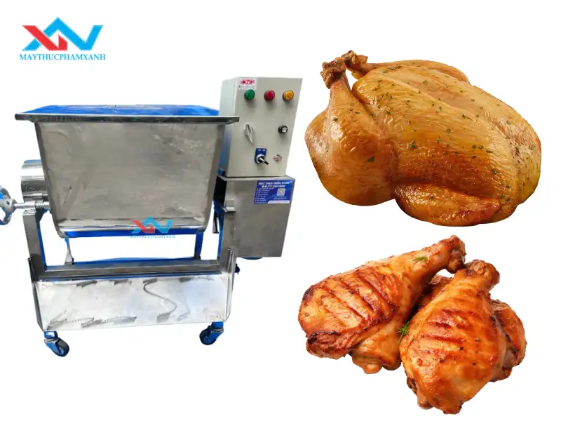 Mua máy trộn thịt gà uy tín tại Máy Thực Phẩm Xanh