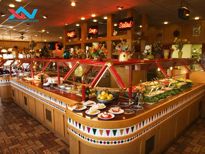 máy trộn thịt nhà hàng buffet