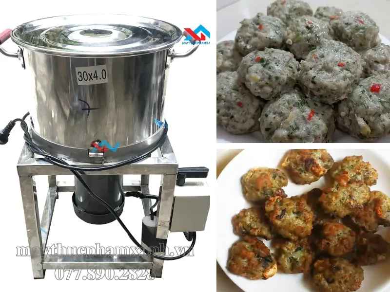 Máy quết chả cá thác lác 3kg Máy quết chả cá thác lác 3kg