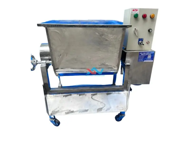 Máy trộn thịt nằm ngang có biến tần Máy trộn thịt nằm ngang có biến tần