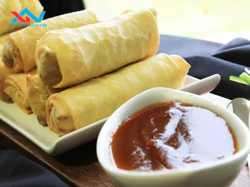 Pha nước chấm nem gà ngon