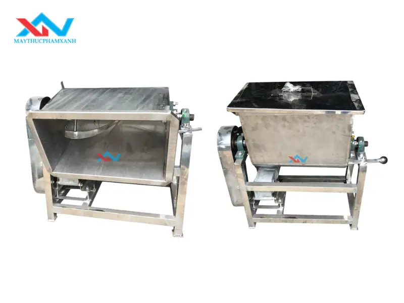 Máy trộn thịt nằm ngang uy tín chất lượng tại Máy Thực Phẩm Xanh