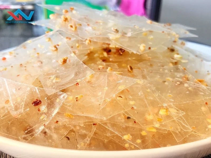 cách làm bánh tráng tỏi