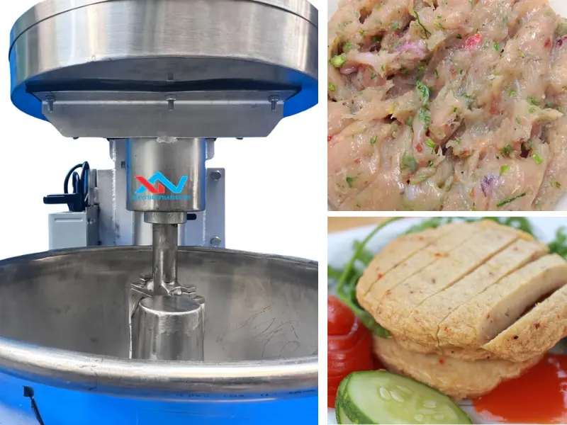 Máy Thực Phẩm Xanh - Đơn vị cung cấp máy quết chả cá giá tốt Máy Thực Phẩm Xanh - Đơn vị cung cấp máy quết chả cá giá tốt